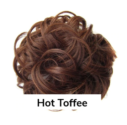 Premium Messy Rose Bun Scrunchie