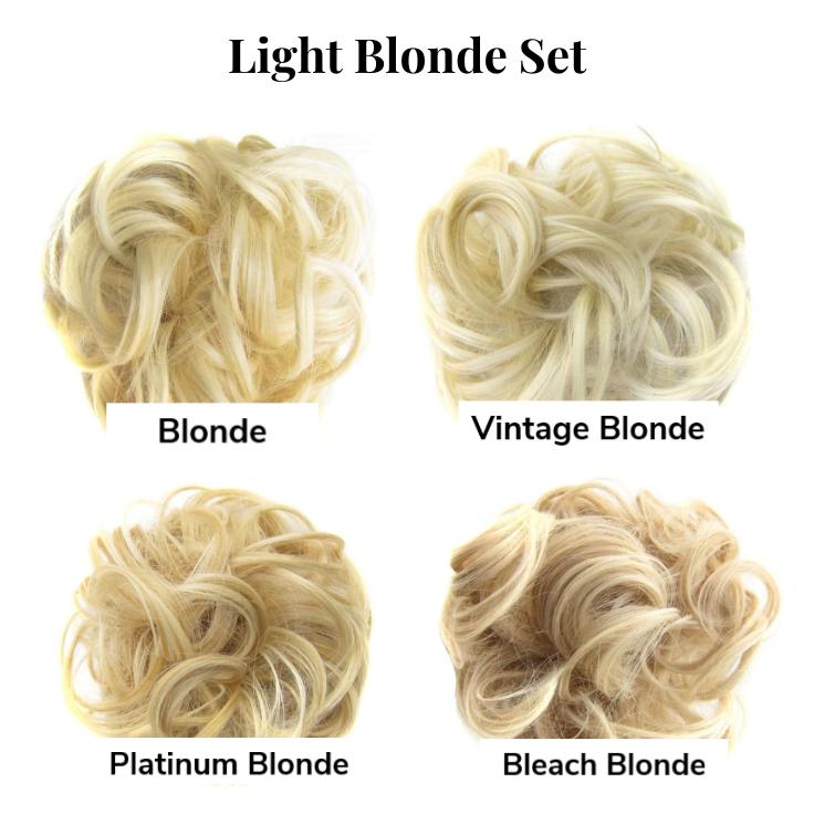 Premium Messy Rose Bun Scrunchie