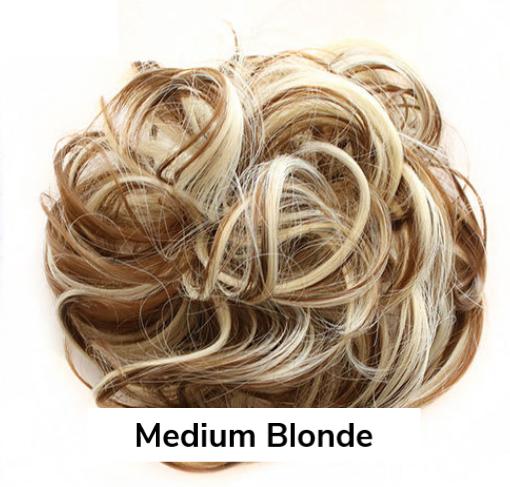 Premium Messy Rose Bun Scrunchie