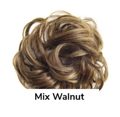 Premium Messy Rose Bun Scrunchie