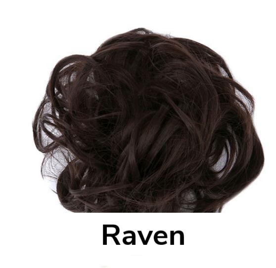 Premium Messy Rose Bun Scrunchie