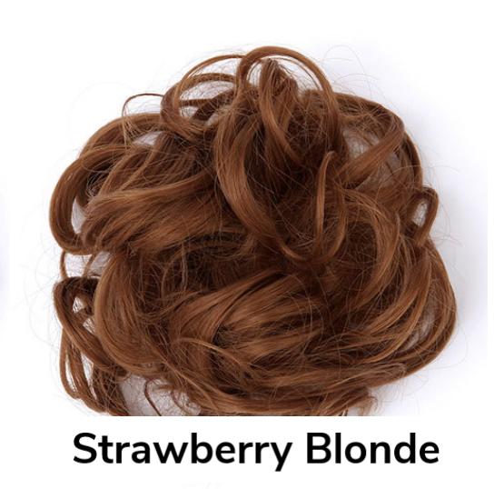 Premium Messy Rose Bun Scrunchie
