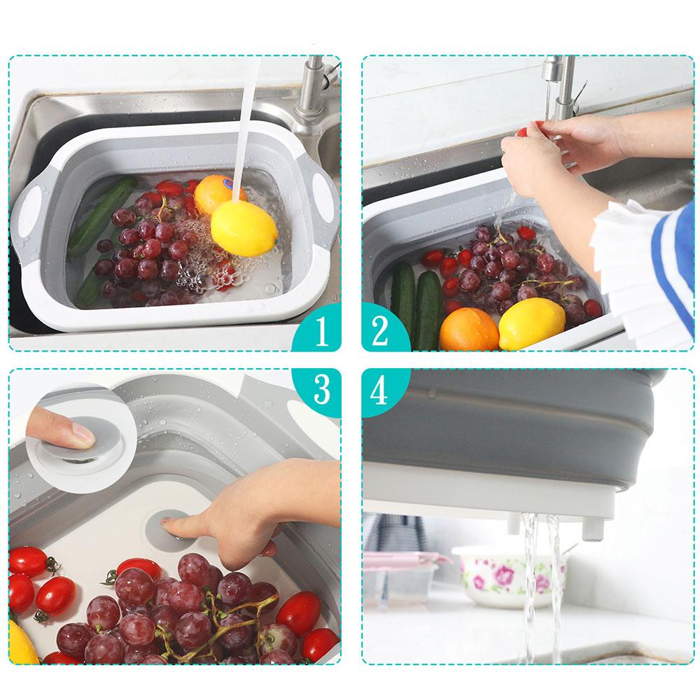 Foldable Multi-Function Chopping Board