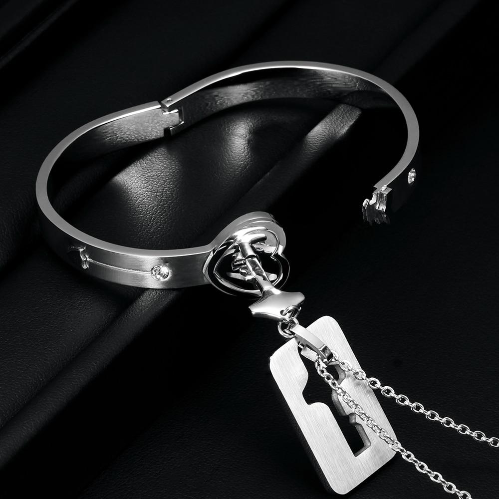 Lock Your Heart Bracelet Set