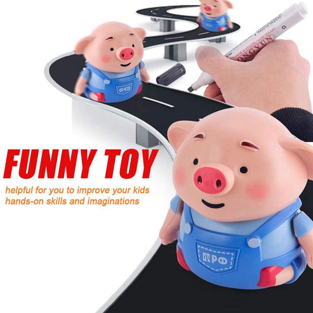 Mini Electric Cute Pig Robot Pen