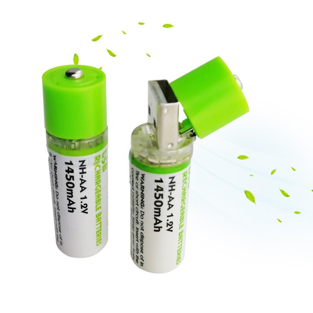 USB Rechargeable AA Batteries