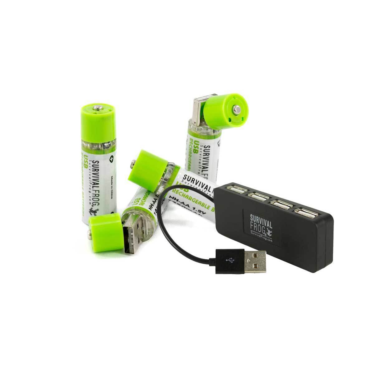 USB Rechargeable AA Batteries