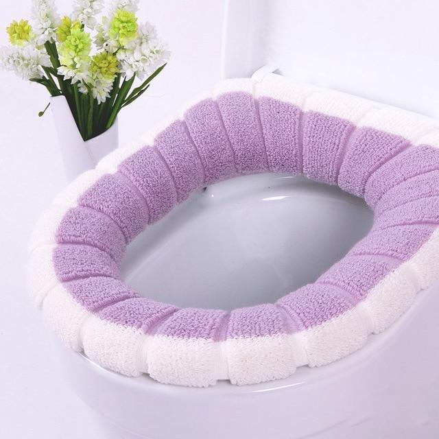 Toilet set cover with pad