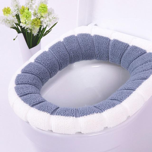 Toilet set cover with pad