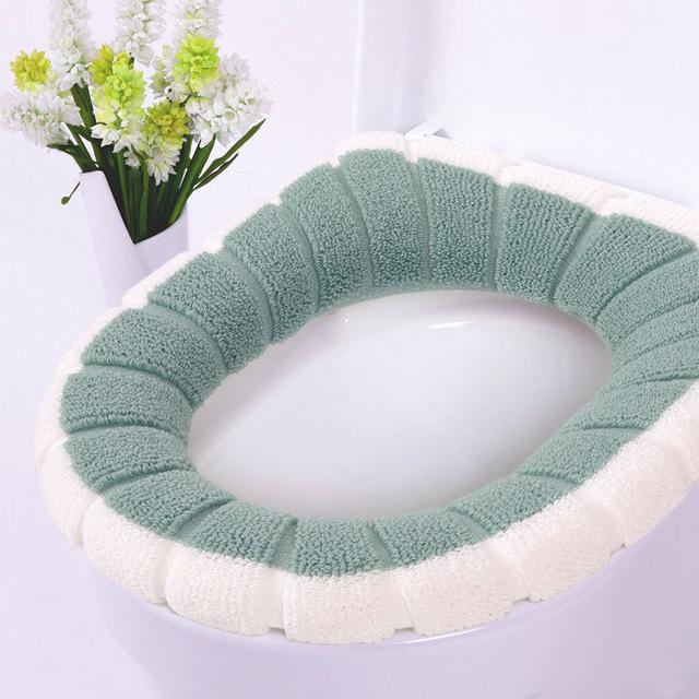 Toilet set cover with pad