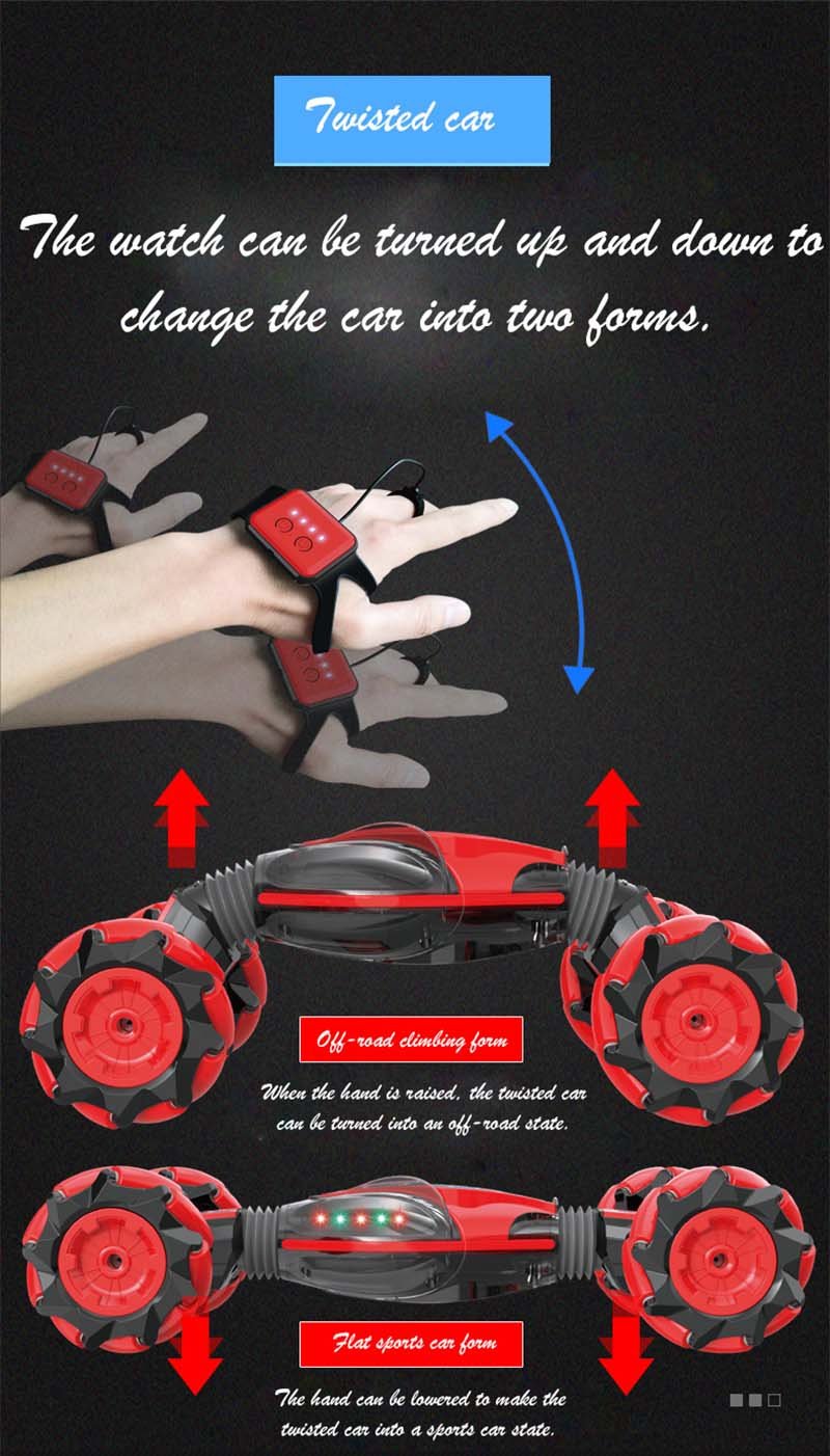 Gesture Controlled Smart Car