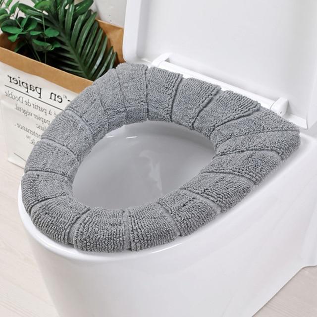 Toilet set cover with pad