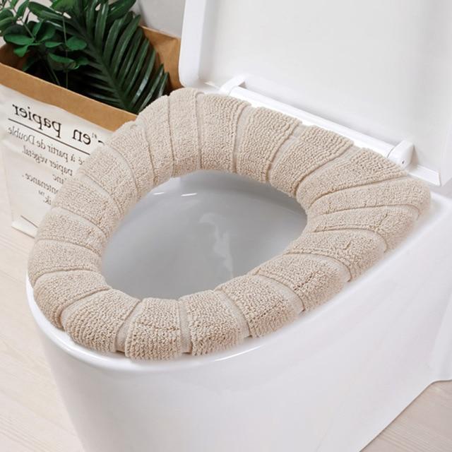 Toilet set cover with pad