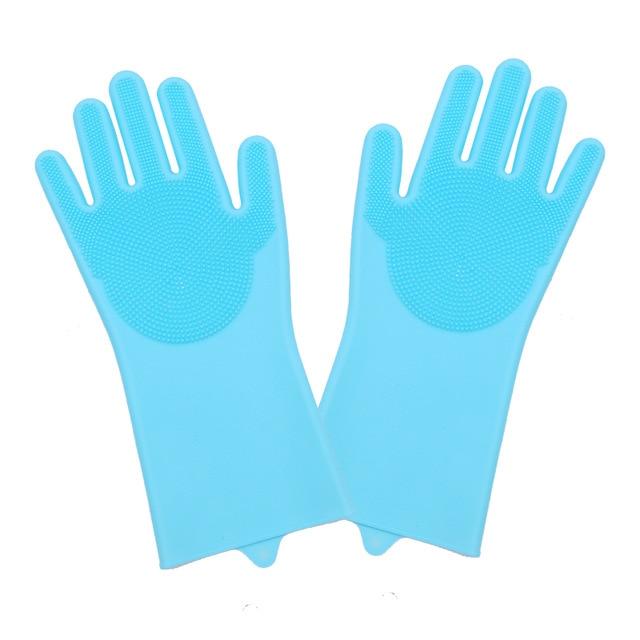 Silicone Rubber Dish Washing Gloves