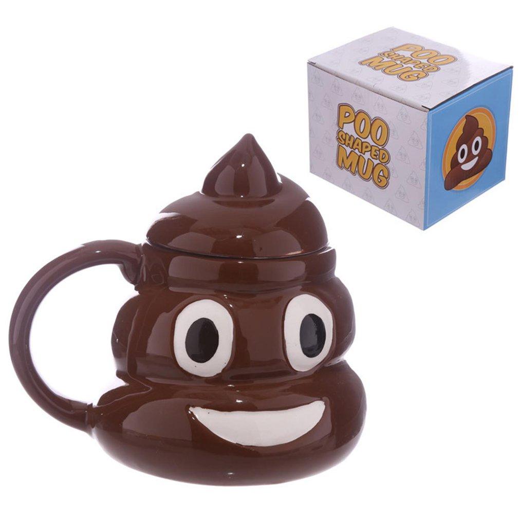 Poop Shape Ceramic Mug