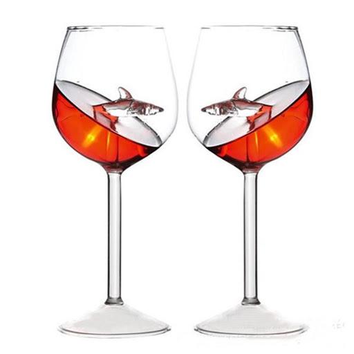 Shark Wine Glass